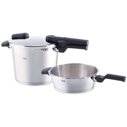 Set oală sub presiune Vitaquick Fissler 4,5 l și 2,5 l 2 buc