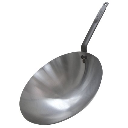 Tigaie Wok CARBONE PLUS, 36 cm, oțel, de Buyer