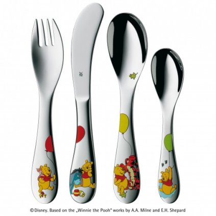 Set de tacâmuri pentru copii WINNIE THE POOH DISNEY, 4 buc, WMF