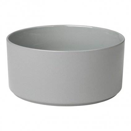 Bol de servit PILAR 1,7 l, gri deschis, Blomus
