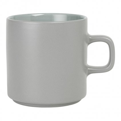 Ceașcă pentru ceai PILAR, 250 ml, gri deschis, Blomus