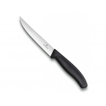 Cuțit de friptură 12 cm, negru, Victorinox