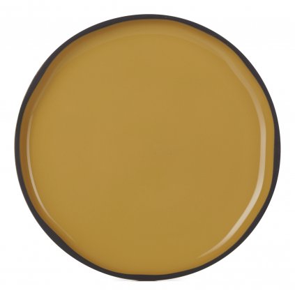 Farfurie pentru aperitive CARACTERE 15 cm, tumeric, REVOL