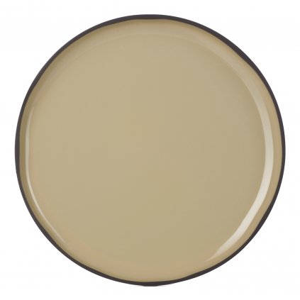 Farfurie pentru desert CARACTERE 21 cm, nucșoară, REVOL