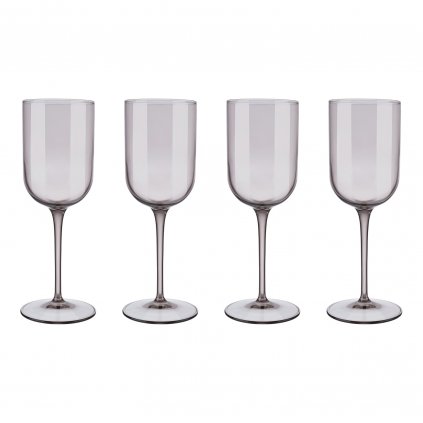 Pahar pentru vin alb FUUM, set de 4 buc, 280 ml, sticlă maro, Blomus