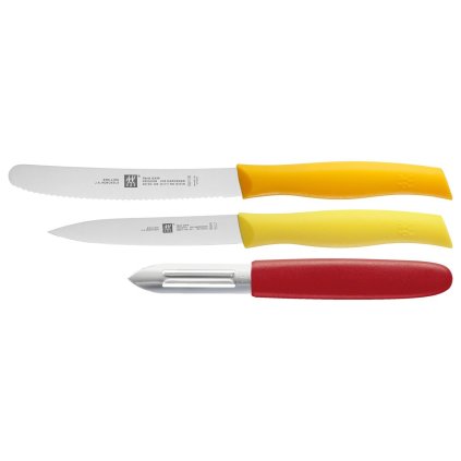 Set cuțite TWIN GRIP, 3 buc, cu decojitor de legume, Zwilling