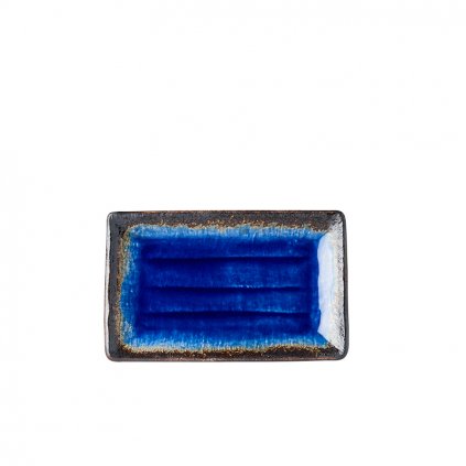 Farfurie de sushi Albastru cobalt 21 x 13 cm MIJ