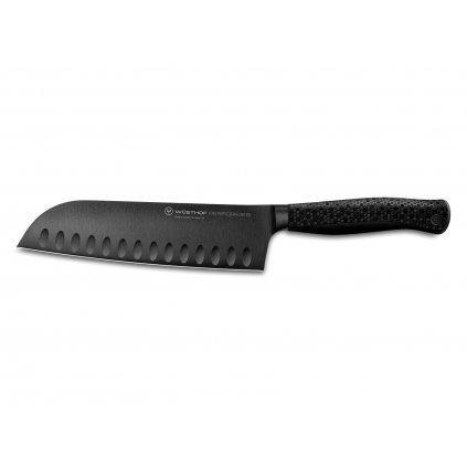 Cuțit Santoku PERFORMER 17 cm, negru, Wüsthof