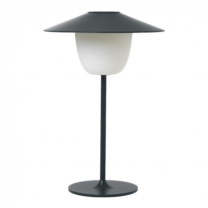 Lampă portabilă de masă ANI, 33 cm, LED, gri închis, Blomus