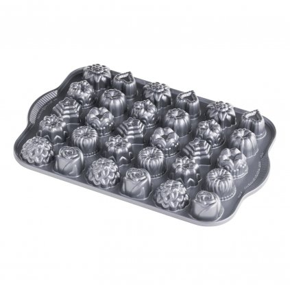 Formă pentru tort TEA CAKES ȘI CANDIES, 30 matrițe, Nordic Ware