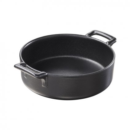 Farfurie pentru cuptor BELLE CUISINE 15 cm, negru, REVOL