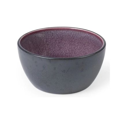 Bol de servit 10 cm, negru/violet, Bitz