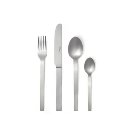 Set de tacâmuri Filippa Bitz argint matt 16 buc
