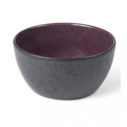 Bol de servit 12 cm, negru/violet, Bitz