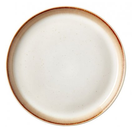 Farfurie pentru desert 17 cm, crem, Bitz