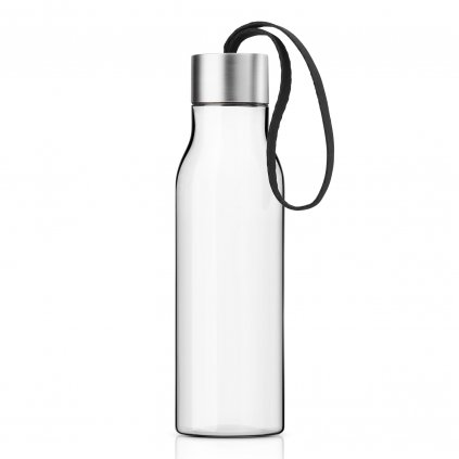 Sticlă de apă 500 ml, curea neagră, plastic, Eva Solo