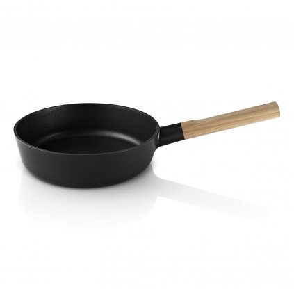 Tigaie NORDIC KITCHEN 24 cm, cu mâner din lemn, Eva Solo