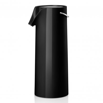 Carafă termos 1,8 l, cu pompa de vid, negru, Eva Solo