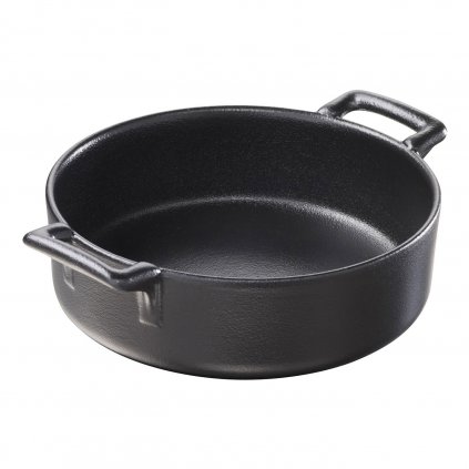 Vas rotund de copt Ø 18,5 cm negru mat Belle Cuisine REVOL