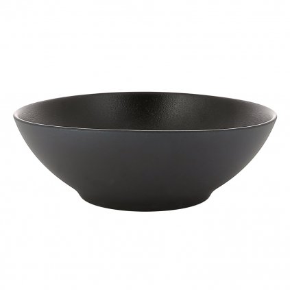 Bol de masă EQUINOX 19 cm, negru mat, ceramică, REVOL