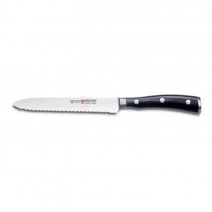 Cuțit universal cu lama zimțată 14 cm Classic Ikon WÜSTHOF