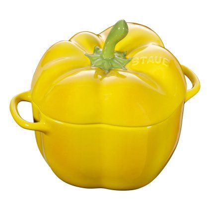 Vas în formă de ardei 0,45 l Galben Staub