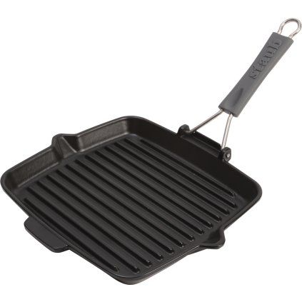 Grătar fontă Pătrat 24 x 24 cm Staub