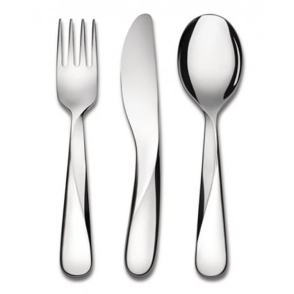 Set de tacâmuri pentru copii GIRO, 3 buc, Alessi