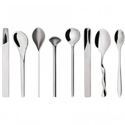 Lingură de ceai/cafea IL CAFFE/TE, set de 8 buc, Alessi