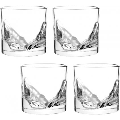 Pahar pentru whisky GRAND CANYON, set de 4 buc, 300 ml, Litton