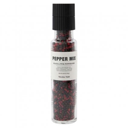 Amestec de ardei BLACK and PINK PEPPERCORN 140 g, Nicolas Vahé