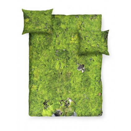 Set de lenjerie de pat single MOSS 155 x 200 cm, Foonka