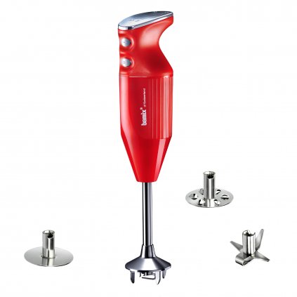 Mixer de mână PRIME tip C, 250 W, roșu, Bamix