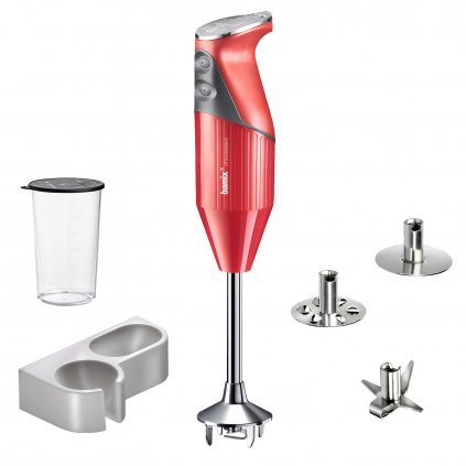 Mixer de mână MONO tip D, 200 W, roșu, Bamix