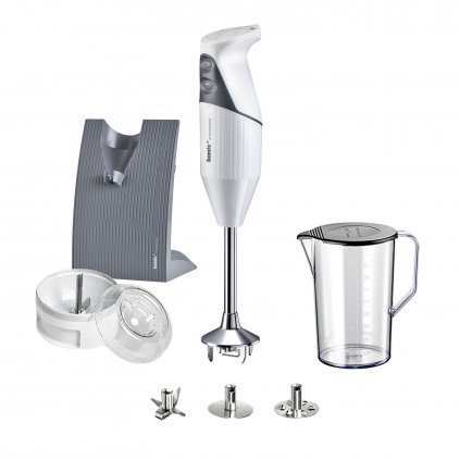 Mixer de mână SWISSLINE tip D, 200 W, alb, Bamix