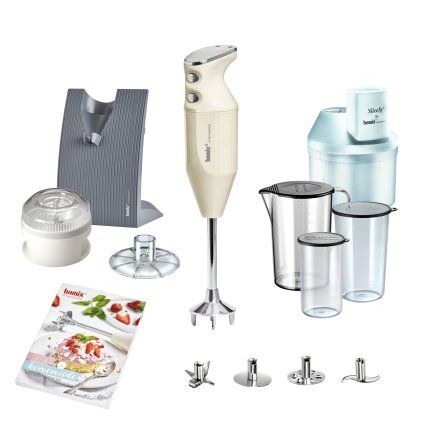 Mixer de mână C BAKING, 200 W, crem, Bamix