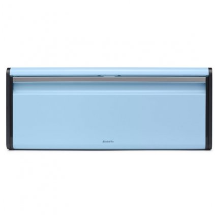 Coș pentru pâine FALL FRONT, 18 l, albastru deschis, oțel inoxidabil, Brabantia