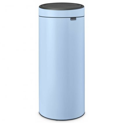 Coș de gunoi cu capac sensibil la atingere TOUCH BIN NEW, 30 l, albastru deschis, Brabantia