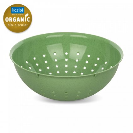 strecurătoare PALSBY M Koziol 21 cm natural verde ca frunza
