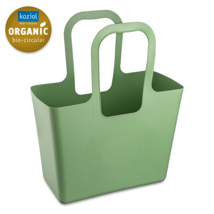 Geantă de cumpărături TASCHE XL, verde natural, Koziol