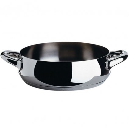 Capac pentru caserolă MAMI 28 cm, oțel inoxidabil, Alessi