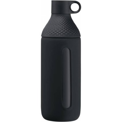 Sticlă pentru apă WATERKANT, 500 ml, negru, sticlă, WMF