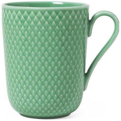 Cană RHOMBE, 300 ml, verde, Lyngby