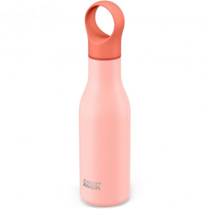 Termos LOOP 81119 de 500 ml, culoare coral, Joseph Joseph