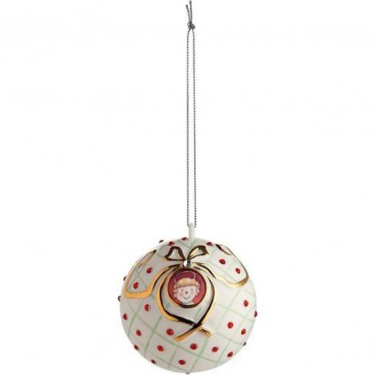 Ornament pentru pomul de Crăciun SAN BAMBINO, alb, Alessi