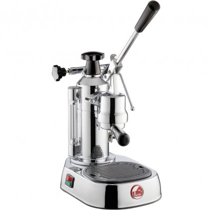 Aparat de cafea cu pârghie EUROPICCOLA LUSSO, argintiu, mâner din plastic, La Pavoni