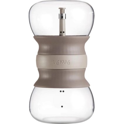 Ceainic cu infuzor CALM TEA, 500 ml, maro, sticlă, Lékué