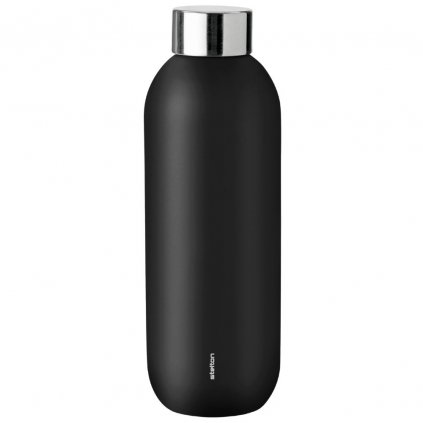 Sticlă termos KEEP COOL 600 ml, negru, Stelton