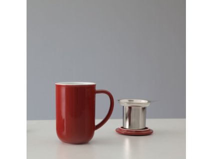 Ceașcă cu infuzor de ceai MINIMA, 500 ml, roșu, Viva Scandinavia