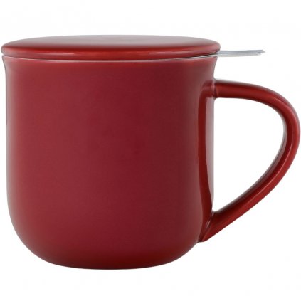 Ceașcă cu infuzor pentru ceai MINIMA EVA, 380 ml, roșu, Viva Scandinavia